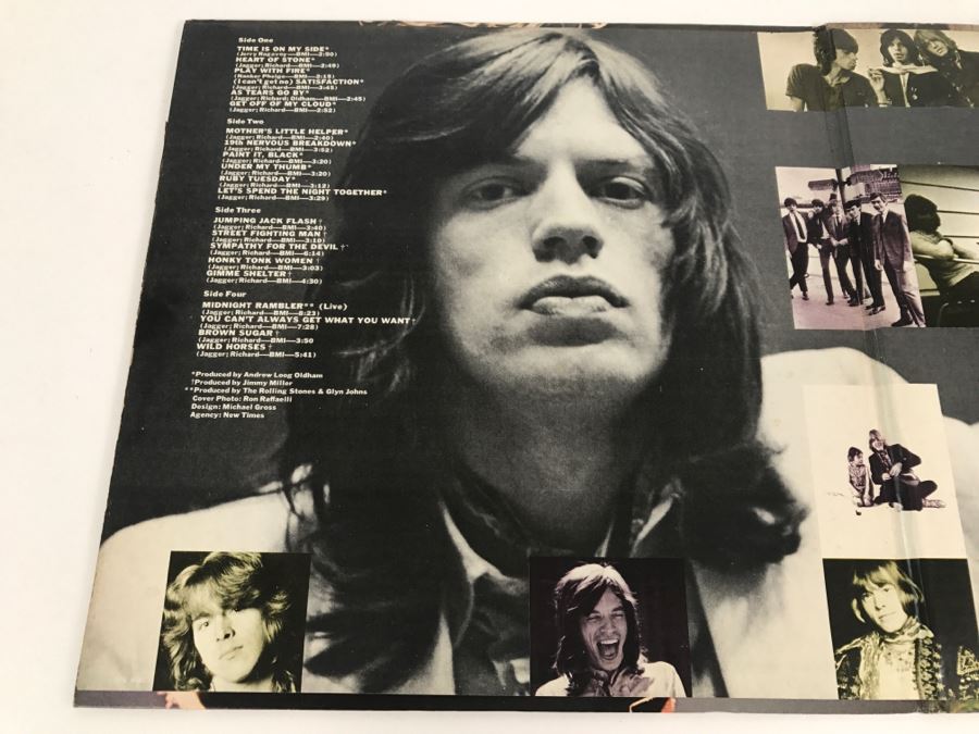The Rolling Stones - Hot Rocks 1964-1971 - Vinyl Record Album - London ...