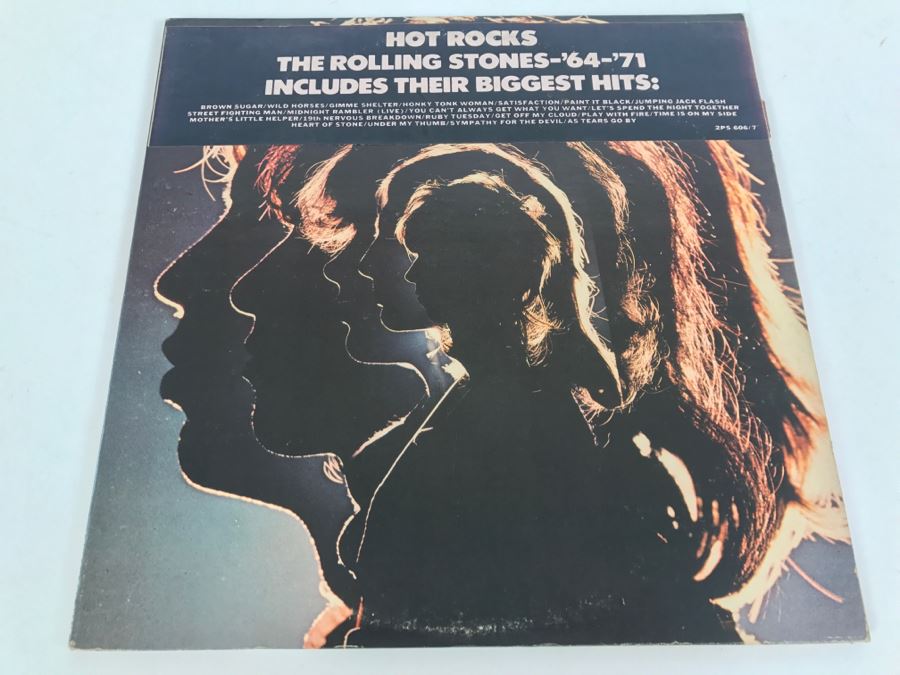 The Rolling Stones - Hot Rocks 1964-1971 - Vinyl Record Album - London Records 2PS 606/7 [Photo 1]