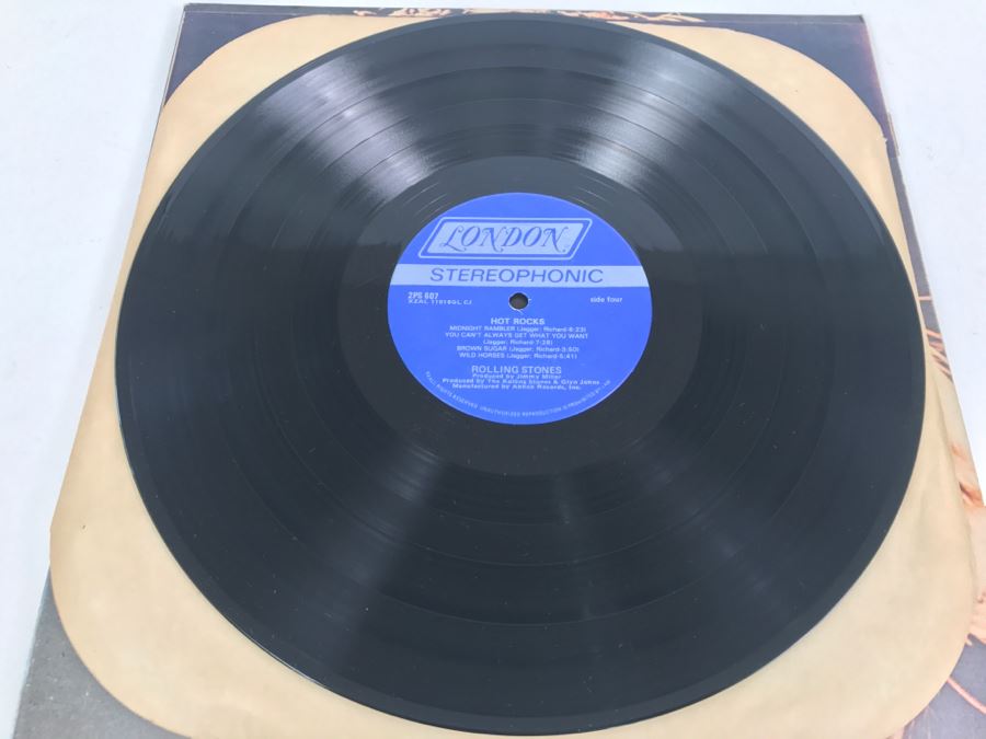 The Rolling Stones - Hot Rocks 1964-1971 - Vinyl Record Album - London Records 2PS 606/7 [Photo 11]