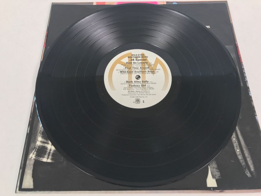 38 Special - Wild-Eyed Southern Boys - Vinyl Record Album - A&M Records SP-4835 [Photo 5]
