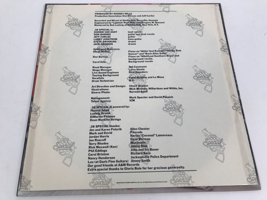 38 Special - Wild-Eyed Southern Boys - Vinyl Record Album - A&M Records SP-4835 [Photo 4]