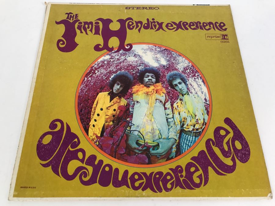 The Jimi Hendrix Experience - Are You Experienced - Vinyl Record Album - Reprise Records 6261
