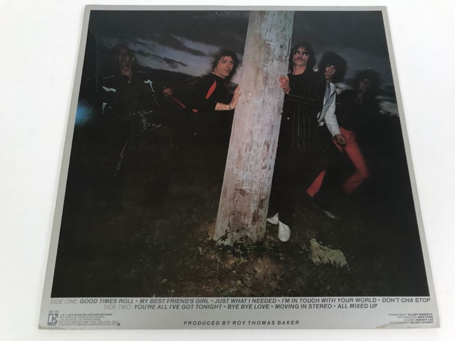 The Cars - The Cars - Vinyl Record Album - Elektra 6E-135 [Photo 2]