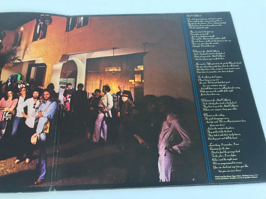 Eagles - Hotel California - Vinyl Record Album - Asylum Records 7E-1084