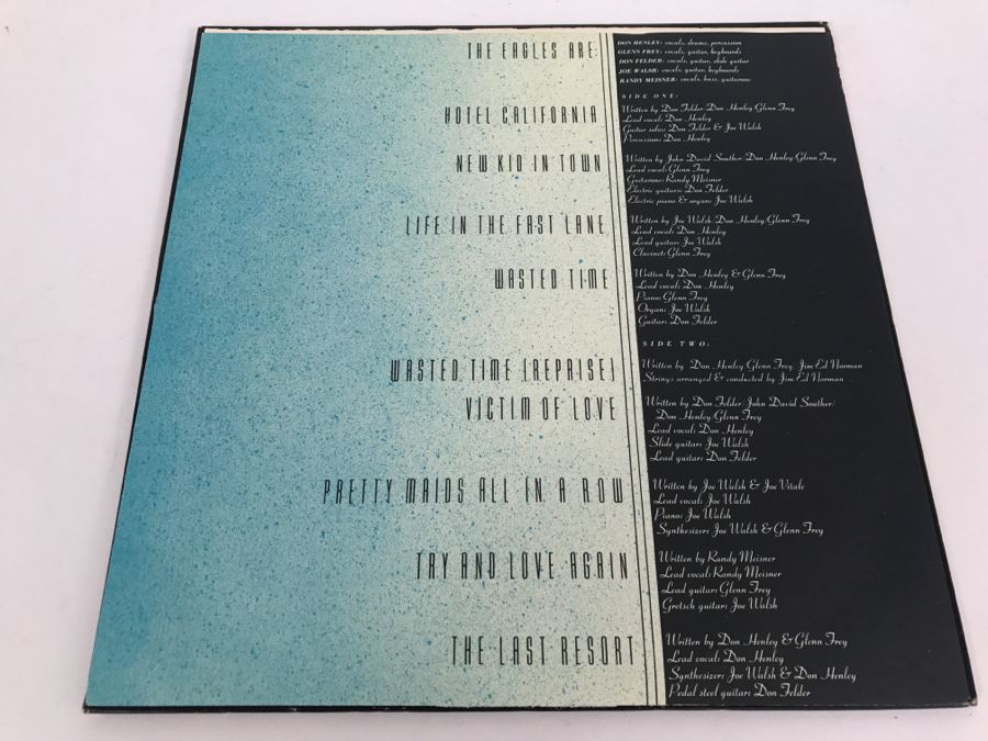 Eagles - Hotel California - Vinyl Record Album - Asylum Records 7E-1084 [Photo 5]