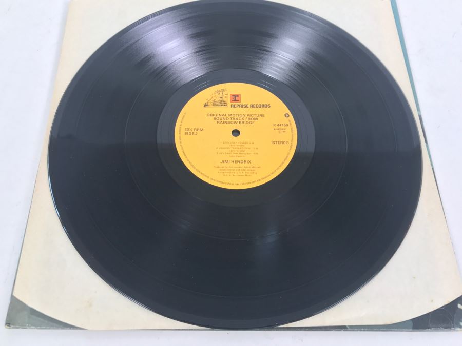 Jimi Hendrix - Rainbow Bridge - Original Motion Picture Sound Track - Vinyl Record Album - Reprise Records K 44159 [Photo 7]