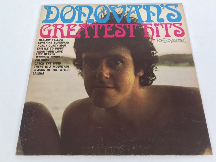 Donovan - Donovan's Greatest Hits - Vinyl Record Album - Epic PE 26439