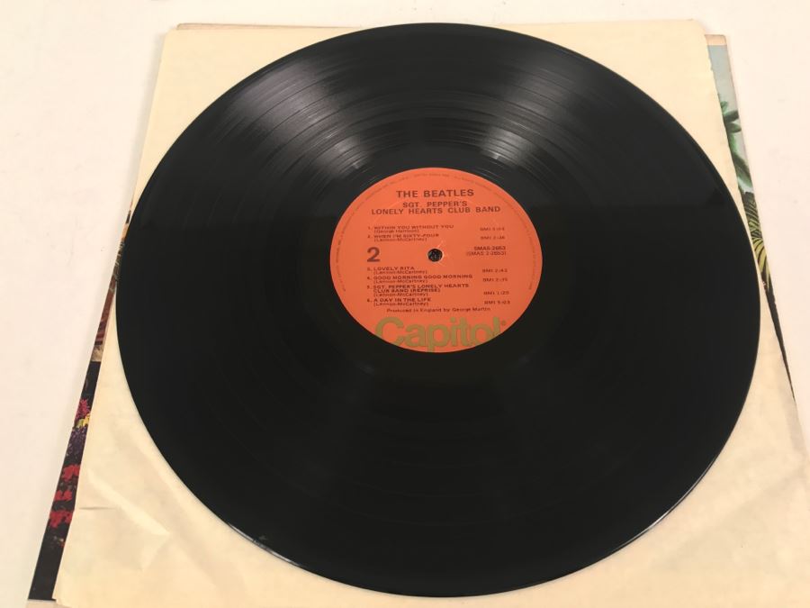 The Beatles - Sgt. Pepper's Lonely Hearts Club Band - Vinyl Record ...