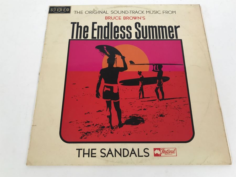 The Sandals - The Endless Summer - Vinyl Record Album - Festival Records SFL-932,032