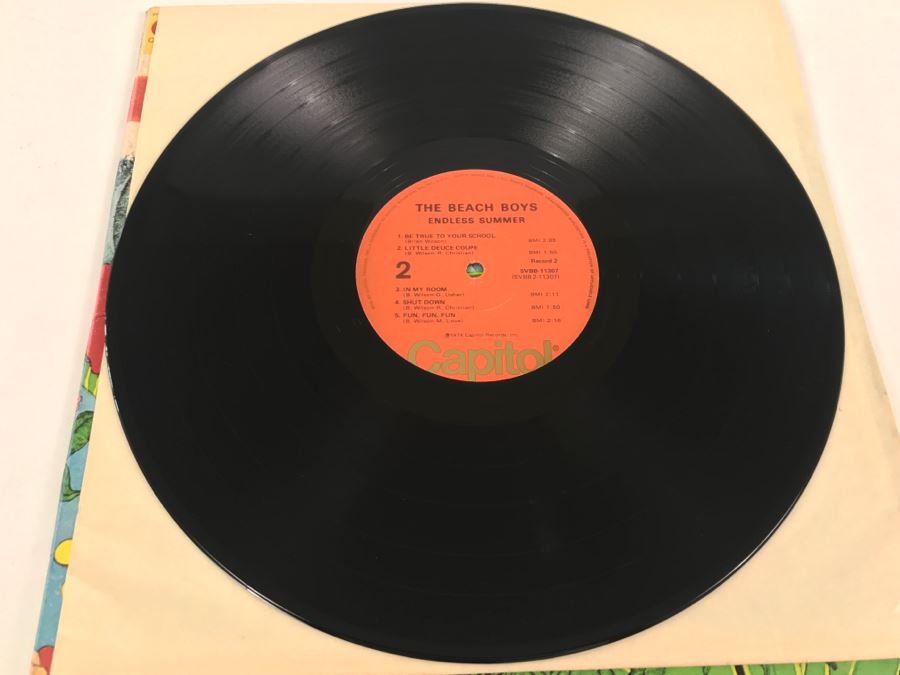 The Beach Boys - Endless Summer - Vinyl Record Album - Capitol Records SVBB-11307 [Photo 13]