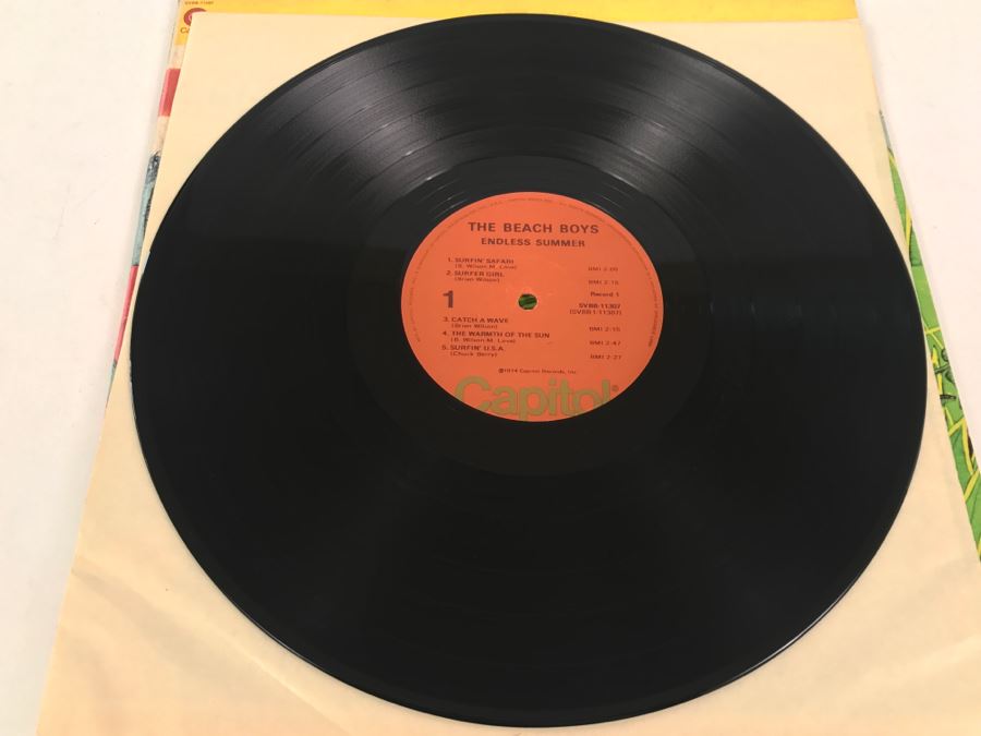 The Beach Boys - Endless Summer - Vinyl Record Album - Capitol Records SVBB-11307 [Photo 7]