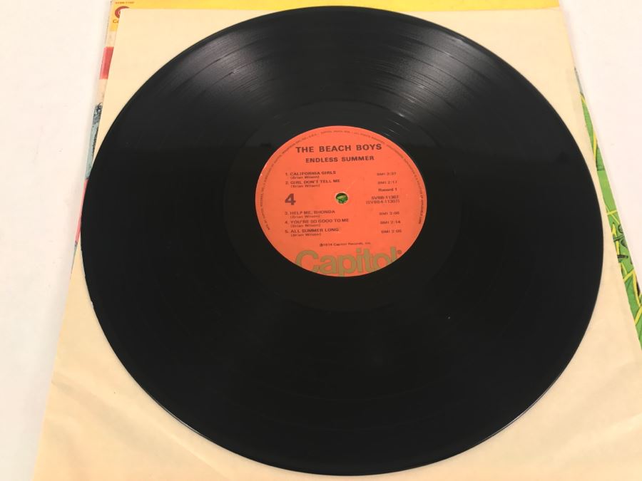 The Beach Boys - Endless Summer - Vinyl Record Album - Capitol Records SVBB-11307 [Photo 9]