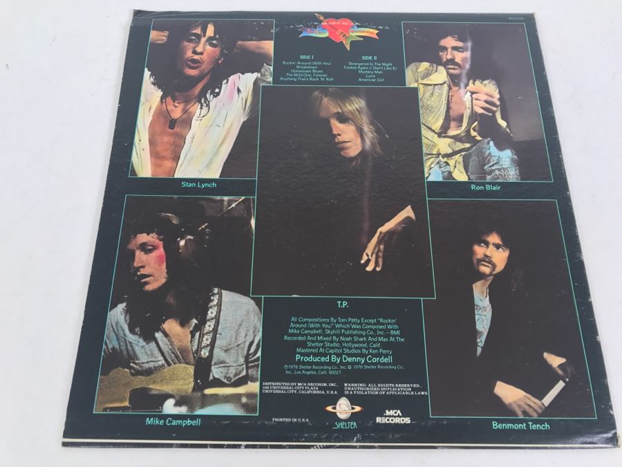 Tom Petty And The Heartbreakers - Tom Petty And The Heartbreakers - Vinyl Record Album - Shelter Recording Company Inc. SRL-52006 [Photo 2]