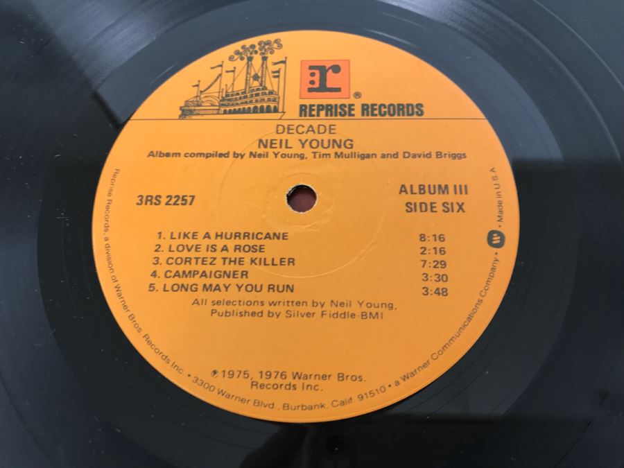 Neil Young - Decade - Vinyl Record Album - Reprise Records 3RS 2257 [Photo 13]