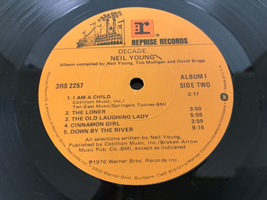 Neil Young - Decade - Vinyl Record Album - Reprise Records 3RS 2257 [Photo 19]