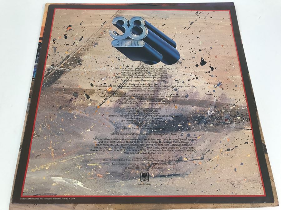 38 Special (2) - Special Forces - Vinyl Record Album - A&M Records SP - 4888 [Photo 4]