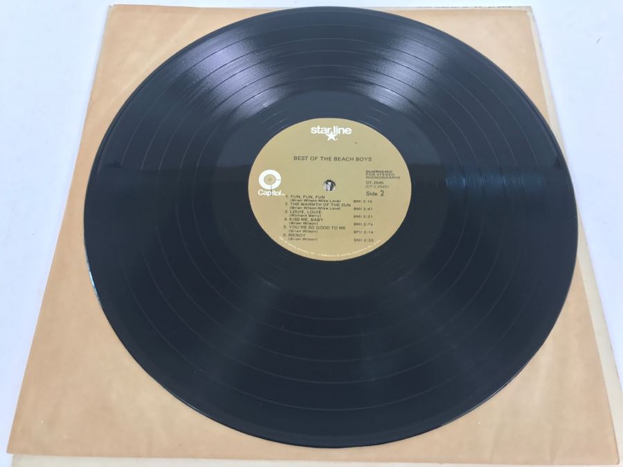 The Beach Boys - Best Of The Beach Boys - Vinyl Record Album - Capitol Records DT 2545 [Photo 5]