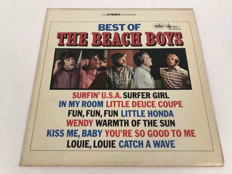 The Beach Boys - Best Of The Beach Boys - Vinyl Record Album - Capitol Records DT 2545 [Photo 1]
