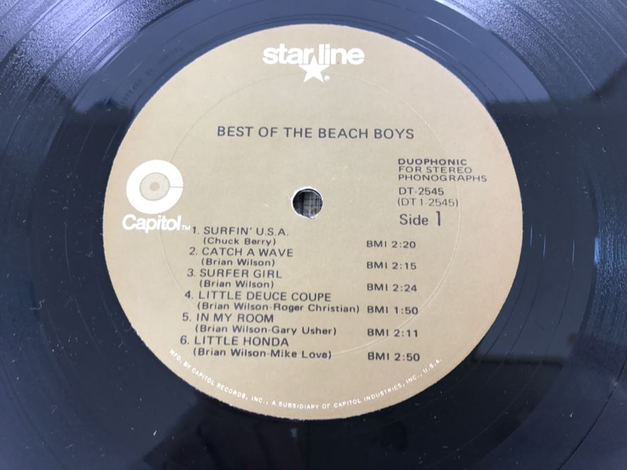 The Beach Boys - Best Of The Beach Boys - Vinyl Record Album - Capitol Records DT 2545 [Photo 4]