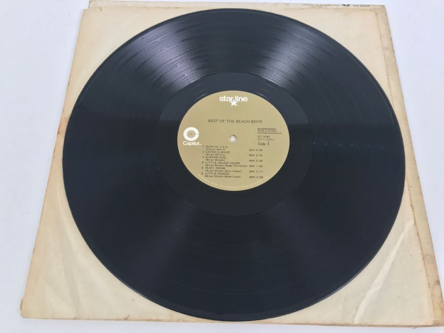 The Beach Boys - Best Of The Beach Boys - Vinyl Record Album - Capitol Records DT 2545 [Photo 3]