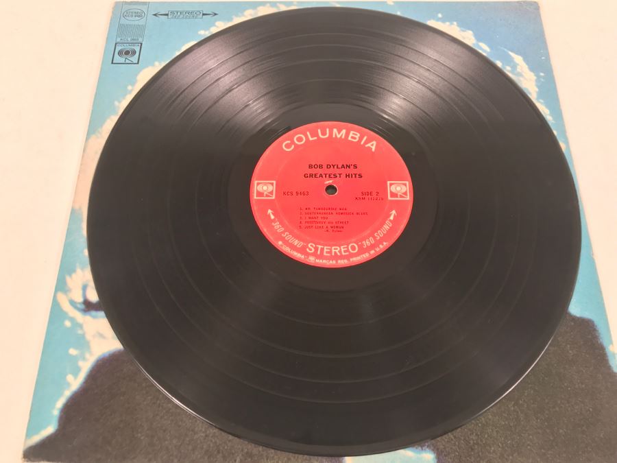 Bob Dylan - Bob Dylan's Greatest Hits - Vinyl Record Album - Columbia KCS 9463 [Photo 5]