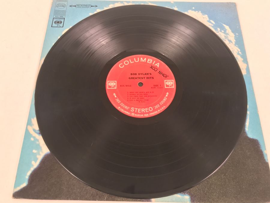 Bob Dylan - Bob Dylan's Greatest Hits - Vinyl Record Album - Columbia KCS 9463 [Photo 3]