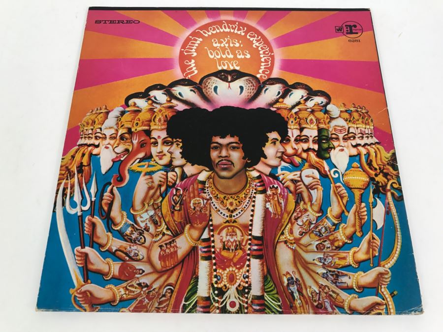 The Jimi Hendrix Experience Axis Bold As Love Vinyl Record Album