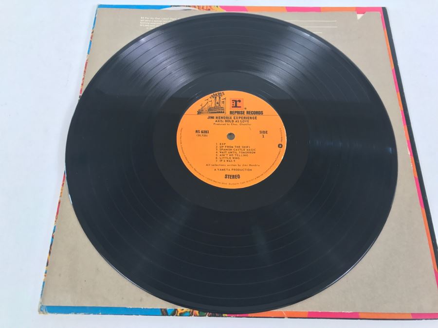 The Jimi Hendrix Experience - Axis: Bold As Love - Vinyl Record Album - Reprise Records RS 6281 [Photo 6]