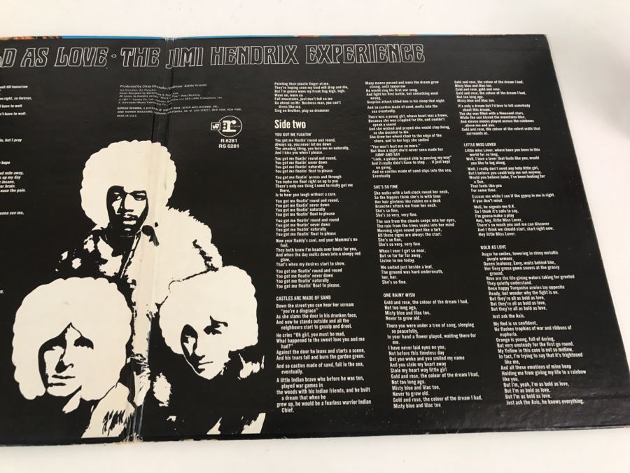 The Jimi Hendrix Experience - Axis: Bold As Love - Vinyl Record Album - Reprise Records RS 6281 [Photo 5]