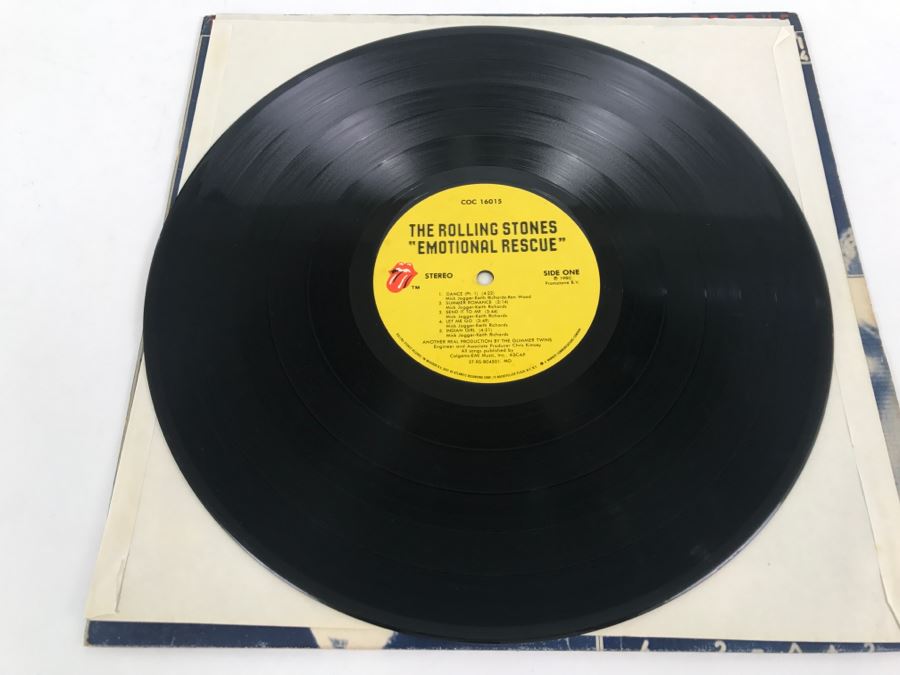 The Rolling Stones - Emotional Rescue - Vinyl Record Album - Rolling Stones Records COC 16015 [Photo 3]