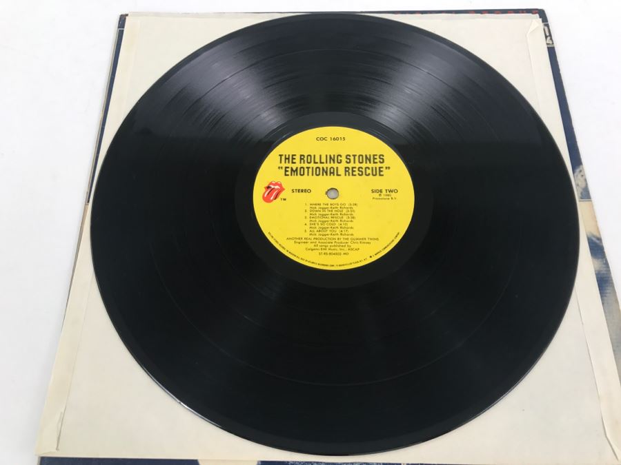 The Rolling Stones - Emotional Rescue - Vinyl Record Album - Rolling Stones Records COC 16015 [Photo 5]