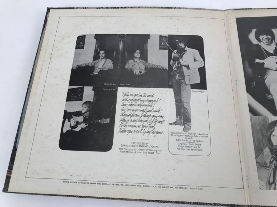 Neil Young & Crazy Horse - Everybody Knows This Is Nowhere - Vinyl Record Album - Reprise Records RS 6349 [Photo 3]