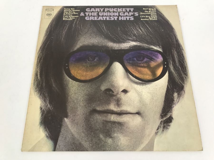 Gary Puckett & The Union Gap - Gary Puckett & The Union Gap's Greatest Hits - Vinyl Record Album - Columbia CS  1042 [Photo 1]