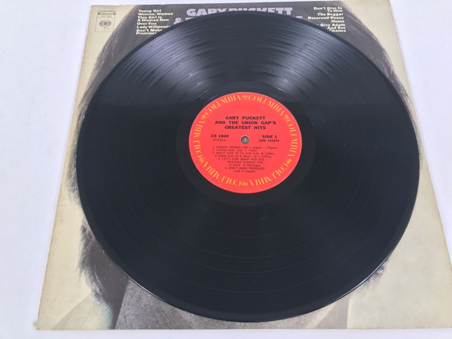 Gary Puckett & The Union Gap - Gary Puckett & The Union Gap's Greatest Hits - Vinyl Record Album - Columbia CS  1042 [Photo 3]