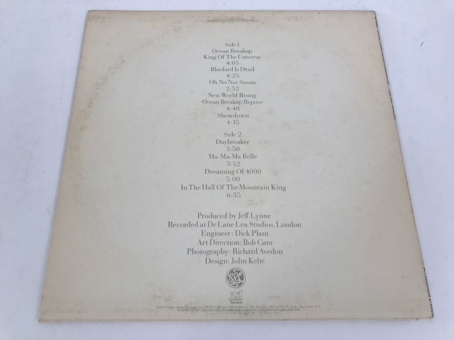 Electric Light Orchestra - On The Third Day - Vinyl Record Album - Jet Records JZ 35525 [Photo 2]