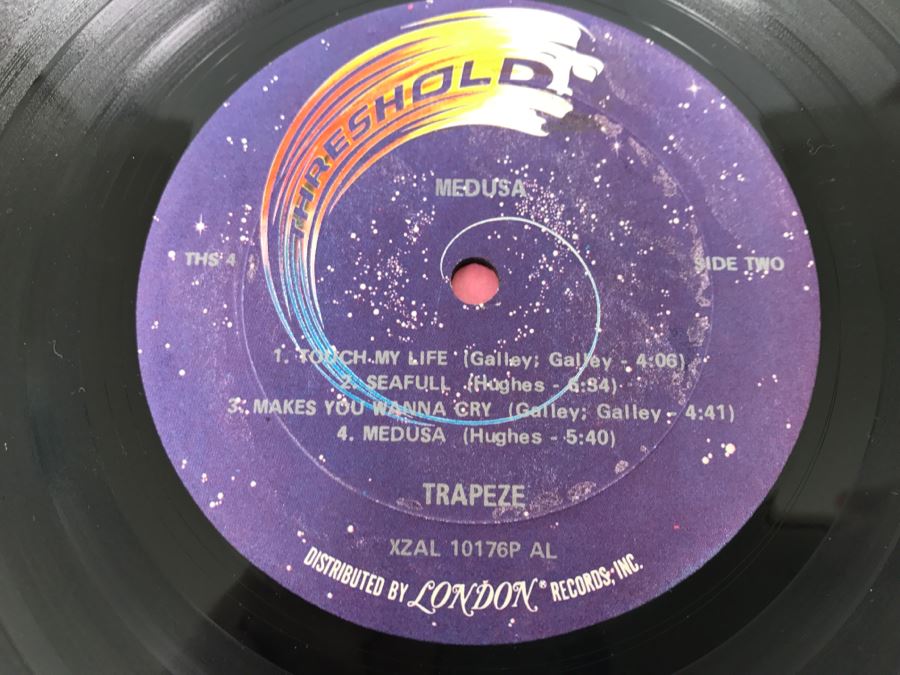 Trapeze - Medusa - Vinyl Record Album - Threshold Records THS 4