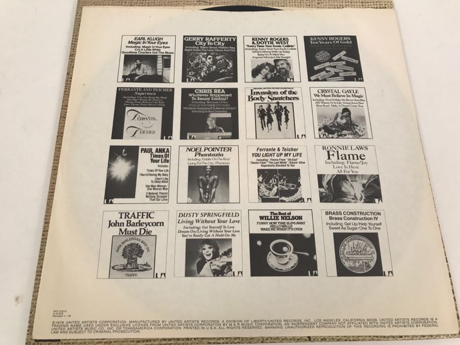 Traffic - John Barleycorn Must Die - Vinyl Record Album - United Artists Records UAS 5504 [Photo 5]