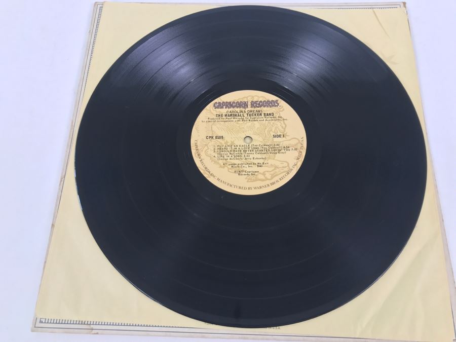 The Marshall Tucker Band - Carolina Dreams - Vinyl Record Album - Capricorn Records CPK 0180 [Photo 5]