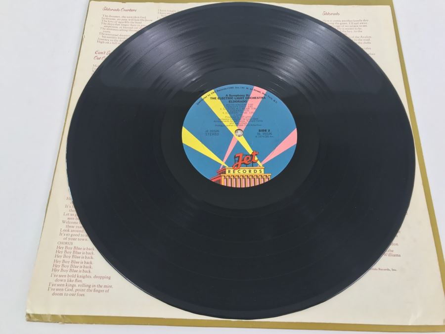 Electric Light Orchestra - Eldorado - A Symphony By The Electric Light Orchestra - Vinyl Record Album - Jet Records JZ 35526 [Photo 7]