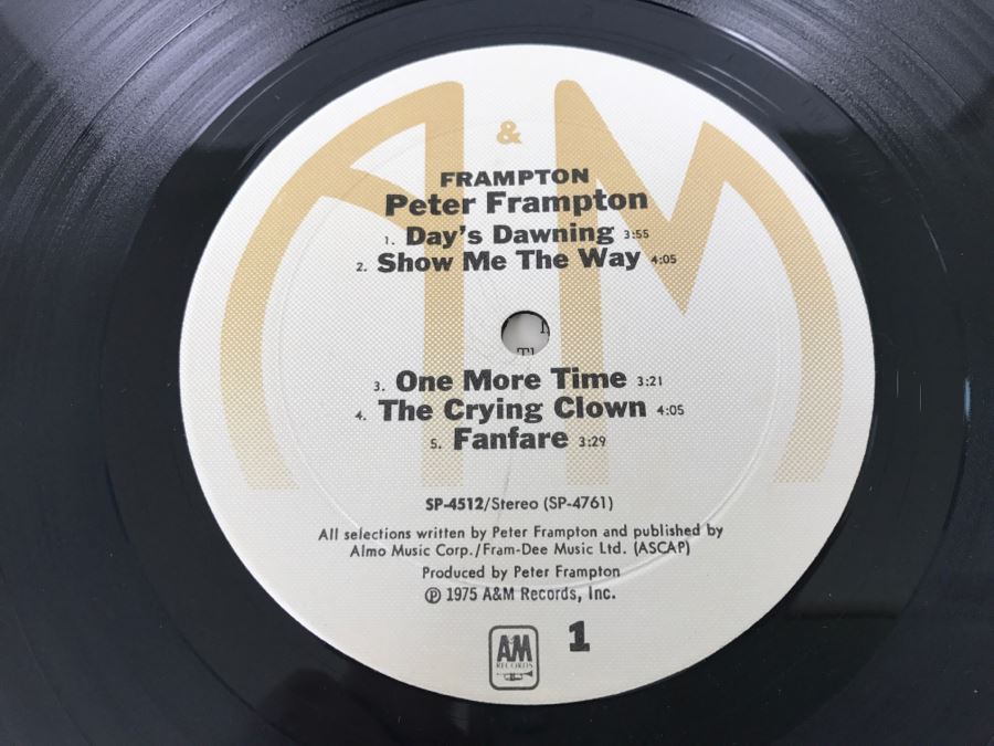  Peter Frampton ‎- Frampton - A&M Records ‎- SP 4512 - Vinyl Record Album [Photo 6]