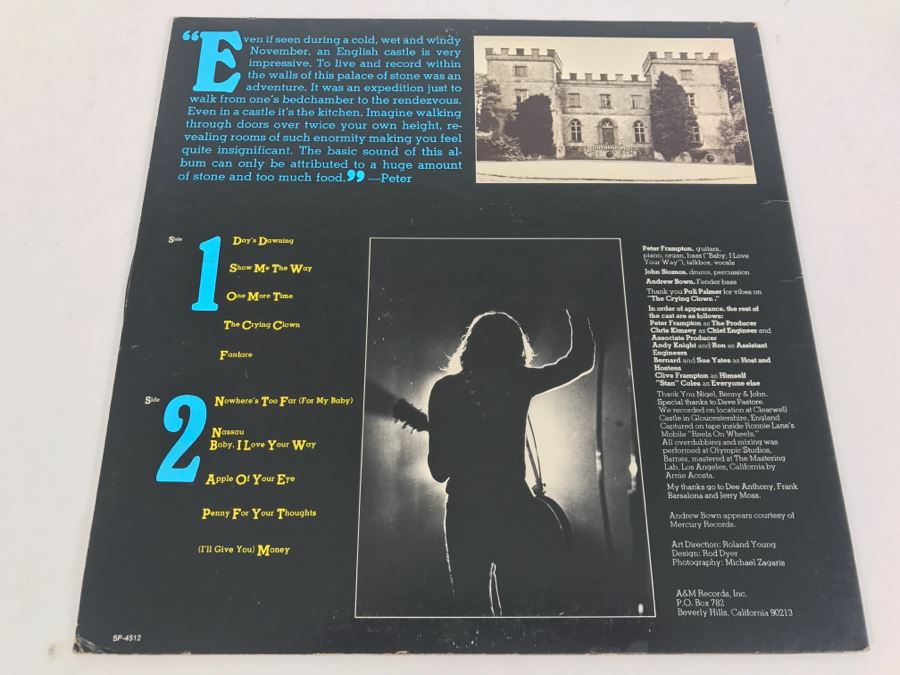  Peter Frampton ‎- Frampton - A&M Records ‎- SP 4512 - Vinyl Record Album [Photo 2]