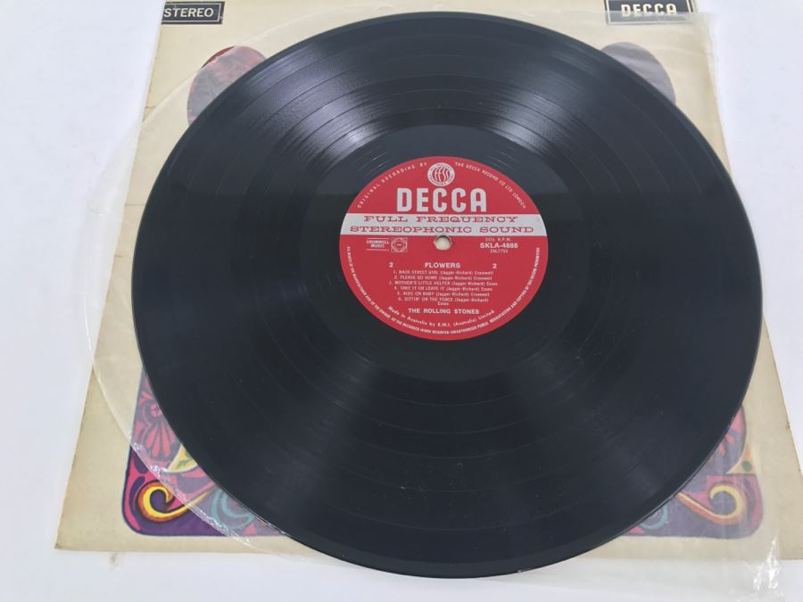 The Rolling Stones - Flowers - Vinyl Record Album - Decca SKLA 4888 [Photo 5]