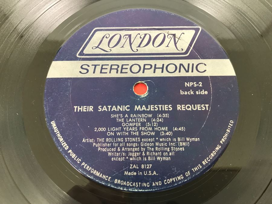 The Rolling Stones - Their Satanic Majesties Request - Vinyl Record Album - London Records NPS-2 [Photo 10]
