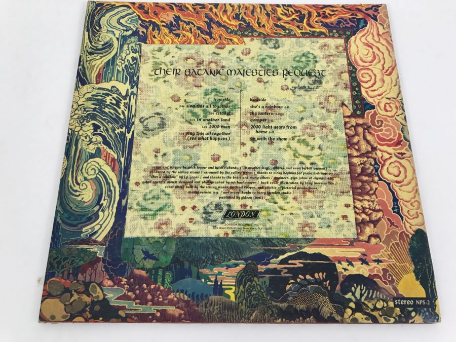 The Rolling Stones - Their Satanic Majesties Request - Vinyl Record Album - London Records NPS-2 [Photo 4]