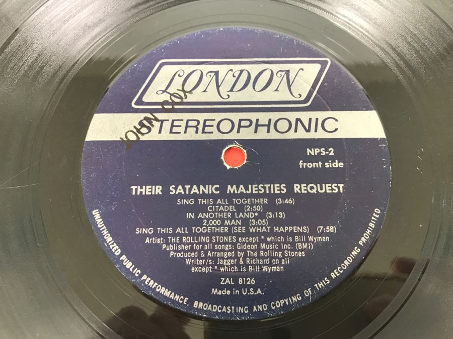 The Rolling Stones - Their Satanic Majesties Request - Vinyl Record Album - London Records NPS-2 [Photo 8]