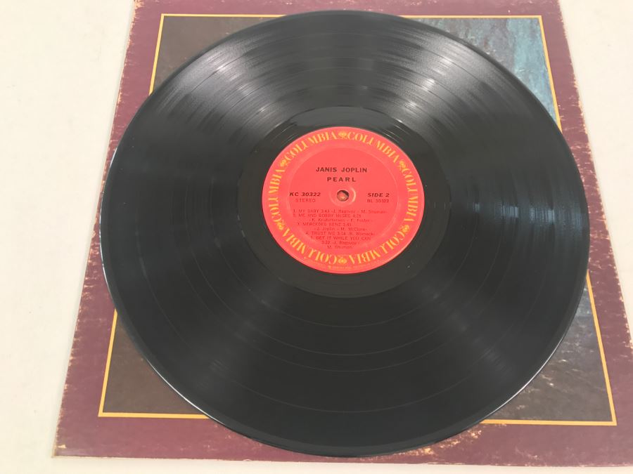 Janis Joplin - Pearl - Vinyl Record Album - CBS KC 30322 [Photo 5]