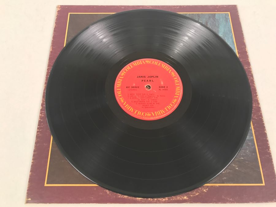 Janis Joplin - Pearl - Vinyl Record Album - CBS KC 30322 [Photo 3]