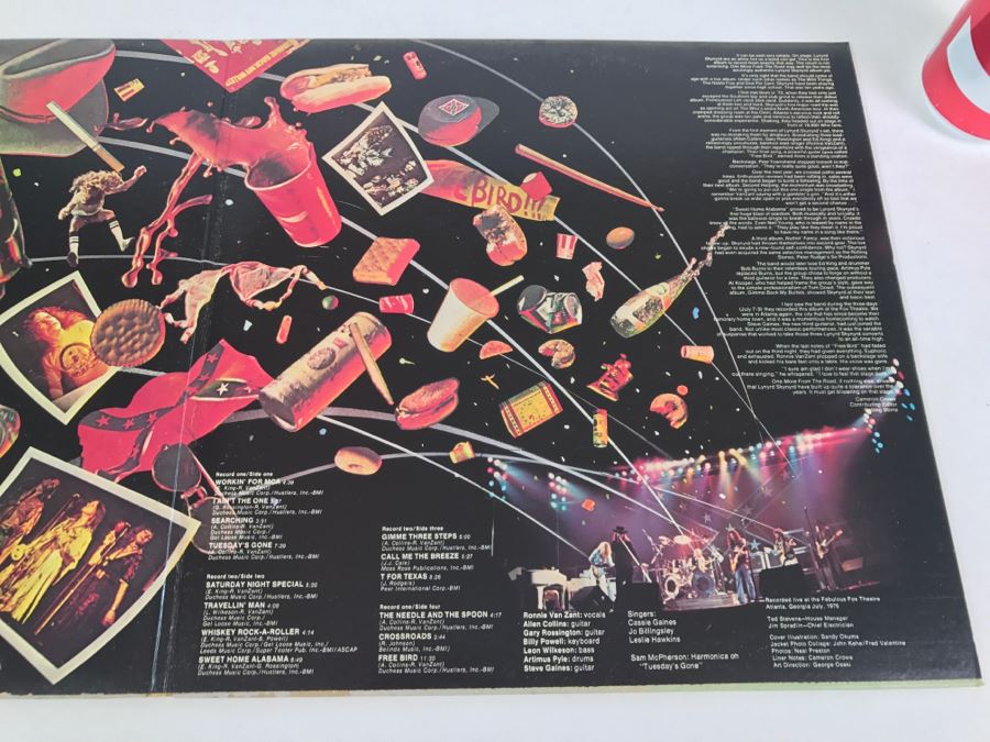 Lynyrd Skynyrd - One More From The Road - Vinyl Record Album - MCA Records MCA2-8011 [Photo 4]