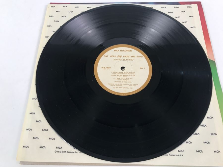 Lynyrd Skynyrd - One More From The Road - Vinyl Record Album - MCA ...