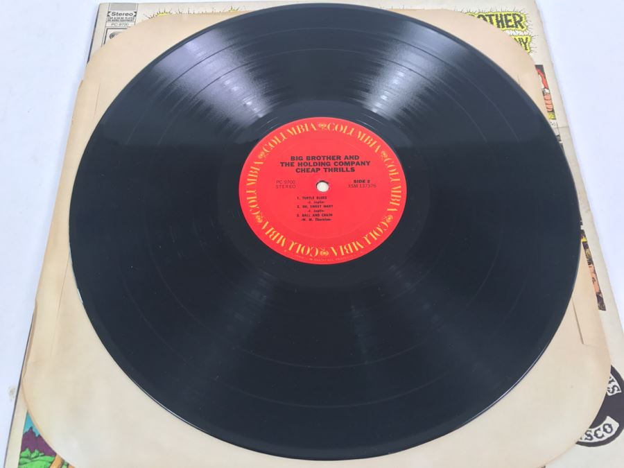 Big Brother & The Holding Company - Cheap Thrills - Vinyl Record Album - Columbia PC 9700 [Photo 8]